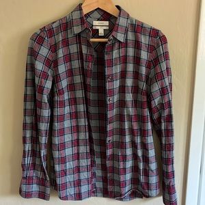 J.Crew Plaid Button Down Shirt